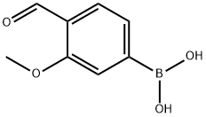 (4-FORMYL-3-METHOXYPHENYL)BORONIC ACID Struktur