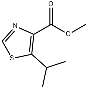 Methyl 5-(propan-2-yl)-1,3-thiazole-4-carboxylate Struktur