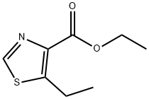 4-Thiazolecarboxylicacid,5-ethyl-,ethylester(9CI) Struktur