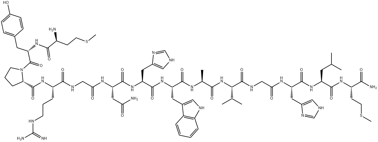 gastrin releasing peptide (14-27) Struktur