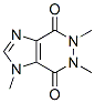 5,6-Dihydro-1,5,6-trimethyl-1H-imidazo[4,5-d]pyridazine-4,7-dione Struktur