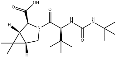 (1R,2S,5S)-3-[(S)-2-(3-TERT-BUTYL-UREIDO)-3,3-DIMETHYL-BUTYRYL]-6,6-DIMETHYL-3-AZA-BICYCLO[3.1.0]HEXANE-2-CARBOXYLIC ACID