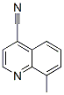 4-Quinolinecarbonitrile,  8-methyl- Struktur