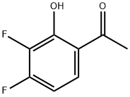 Ethanone,  1-(3,4-difluoro-2-hydroxyphenyl)- Struktur