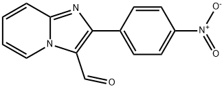 2-(4-NITRO-PHENYL)-IMIDAZO[1,2-A]PYRIDINE-3-CARBALDEHYDE Struktur