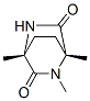 2,5-Diazabicyclo[2.2.2]octane-3,6-dione,1,2,4-trimethyl-,(1R,4R)-(9CI) Struktur