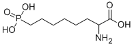 DL-2-AMINO-8-PHOSPHONOOCTANOIC ACID Struktur