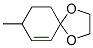 1,4-Dioxaspiro[4.5]dec-6-ene,  8-methyl- Struktur