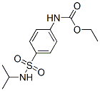 ethyl N-[4-(propan-2-ylsulfamoyl)phenyl]carbamate Struktur