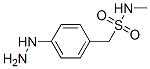 4-HYDRAZINO-N-METHYLBENZENEMETHANESULFONAMIDE Struktur