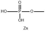 zinc methyl phosphate Struktur