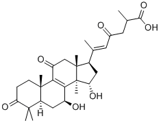 GANODERIC ACID A Struktur