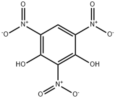 2,4,6-TRINITRORESORCINOL Struktur