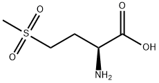 DL-METHIONINE SULFONE Struktur