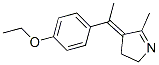 2H-Pyrrole,4-[1-(4-ethoxyphenyl)ethylidene]-3,4-dihydro-5-methyl-,(4E)-(9CI) Struktur