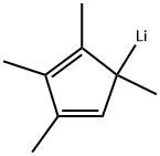 LITHIUM TETRAMETHYLCYCLOPENTADIENIDE Struktur