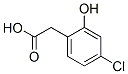 4-chloro-2-hydroxyphenylacetic acid Struktur