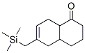 6-Trimethylsilylmethyl-3,4,4a,5,8,8a-hexahydro-1(2H)-naphthalenone Struktur