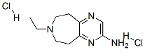 4-ethyl-4,8,11-triazabicyclo[5.4.0]undeca-7,9,11-trien-10-amine dihydr ochloride Struktur