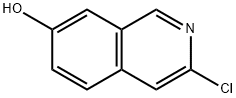 3-chloroisoquinolin-7-ol Struktur