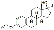 17 alpha-iodovinylestradiol Struktur