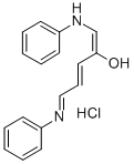 1-PHENYLAMINO-5-PHENYLIMINO-1,3-PENTADIEN-2-OL HYDROCHLORIDE Struktur