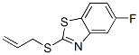 Benzothiazole, 5-fluoro-2-(2-propenylthio)- (9CI) Struktur