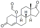 Estr-4-ene-3,17-dione, 10-(formyloxy)- Struktur