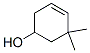 5,5-Dimethyl-3-cyclohexen-1-ol Struktur