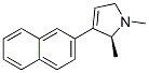 1H-Pyrrole,2,5-dihydro-1,2-dimethyl-3-(2-naphthalenyl)-,(2S)-(9CI) Struktur