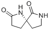 1,7-Diazaspiro[4.4]nonane-2,6-dione,(S)-(9CI) Struktur