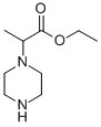 2-(PIPERAZIN-1-YL)PROPIONIC ACID ETHYL ESTER Struktur