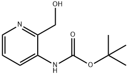 (2-HYDROXYMETHYL-PYRIDIN-3-YL)-CARBAMIC ACID TERT-BUTYL ESTER Struktur