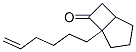 Bicyclo[3.2.0]heptan-6-one, 5-(5-hexenyl)- (9CI) Struktur