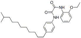 N-(2-ethoxyphenyl)-N'-(4-isododecylphenyl)oxamide Struktur