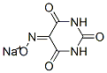 pyrimidine-2,4,5,6(1H,3H)-tetrone 5-oxime, monosodium salt  Struktur