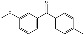 3-METHOXY-4'-METHYLBENZOPHENONE Struktur