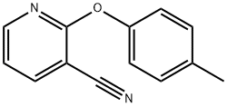 2-p-Tolyloxy-nicotinonitrile Struktur