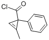 2-Cyclopropene-1-carbonylchloride,2-methyl-1-phenyl-(9CI) Struktur