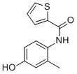 2-Thiophenecarboxamide,N-(4-hydroxy-2-methylphenyl)- Struktur