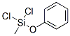 Dichloro(methyl)phenoxysilane Struktur