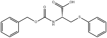 N-CARBOBENZYLOXY-S-PHENYL-L-CYSTEINE Structure