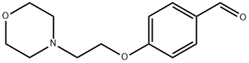 4-(2-MORPHOLIN-4-YL-ETHOXY)-BENZALDEHYDE Struktur