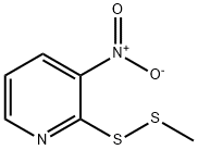 3-nitro-2-pyridyl disulfide Struktur