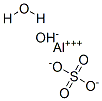 Aluminium hydroxide sulfate,hydrate Struktur