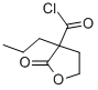 3-Furancarbonylchloride,tetrahydro-2-oxo-3-propyl-(9CI) Struktur