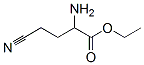 Butanoic  acid,  2-amino-4-cyano-,  ethyl  ester  (9CI) Struktur