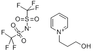 N-(3-HYDROXYPROPYL)PYRIDINIUM BIS(TRIFLUOROMETHYLSULFONYL)IMIDE Struktur