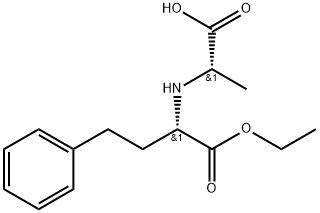 N-[1-(S)-乙氧羰基-3-苯丙基]-L-丙氨酸, 82717-96-2, 結(jié)構(gòu)式