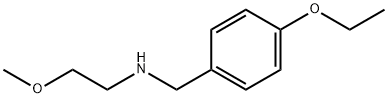 N-(4-ETHOXYBENZYL)-2-METHOXYETHANAMINE Struktur